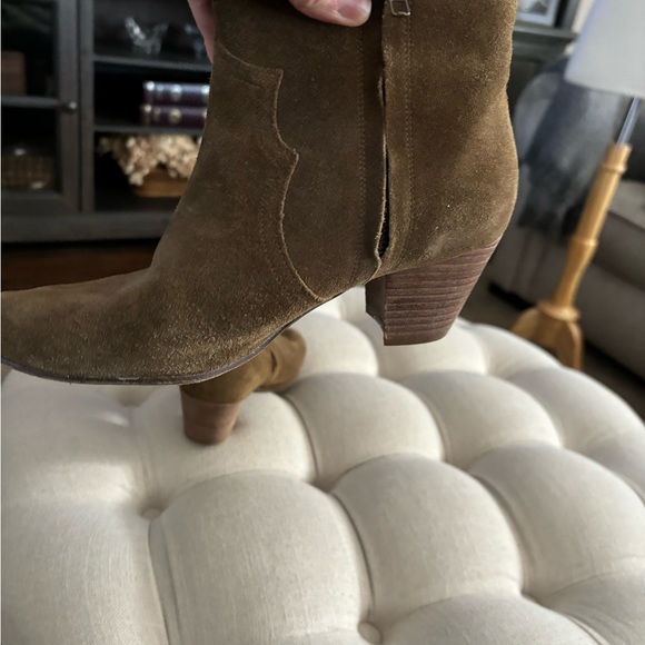 Isabel Marant Etoile brown suede western ankle boots 39 (8) - Picture 5 of 10